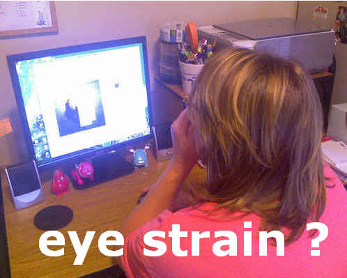 esr - eye strain esr - eye strain